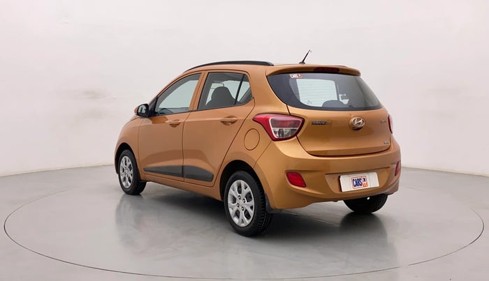 2015 Hyundai Grand i10 SPORTZ 1.2 KAPPA VTVT, Petrol, Manual, 49,376 km, Left Back Diagonal