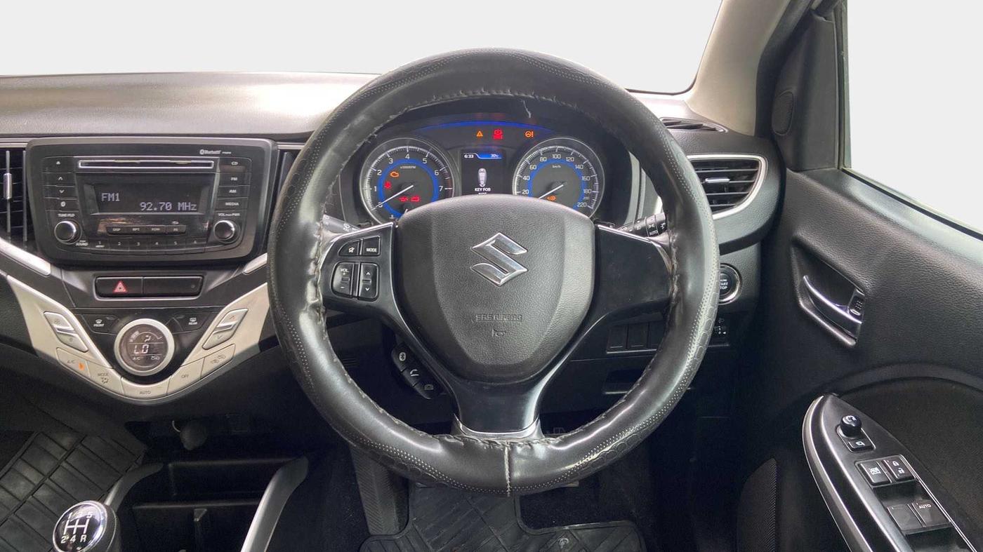 2019 Maruti Baleno ZETA PETROL 1.2, Petrol, Manual, 44,002 km, Steering Wheel Close Up