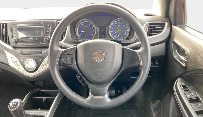 2017 Maruti Baleno DELTA PETROL 1.2, Petrol, Manual, 36,516 km, Steering Wheel Close Up