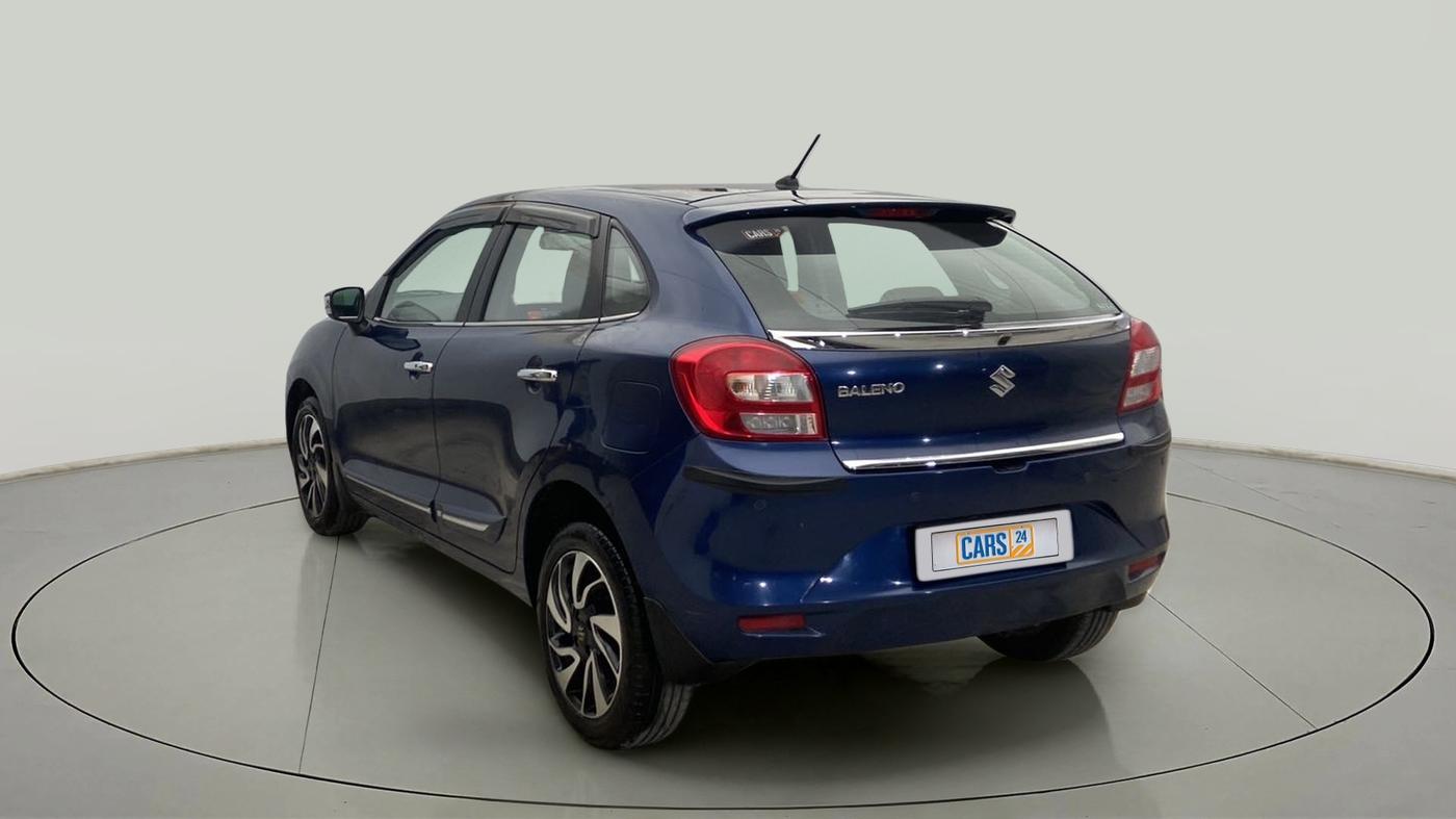 2020 Maruti Baleno ALPHA CVT PETROL 1.2, Petrol, Automatic, 27,809 km, Left Back Diagonal