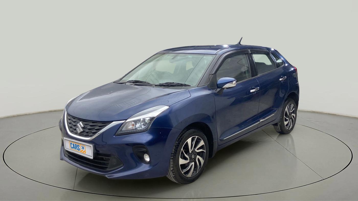 2020 Maruti Baleno ALPHA CVT PETROL 1.2, Petrol, Automatic, 27,809 km, Left Front Diagonal