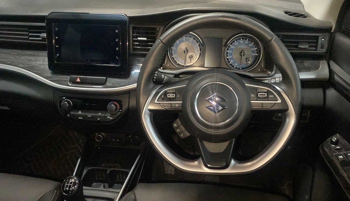 2023 Maruti XL6 ALPHA PLUS MT, Petrol, Manual, 7,241 km, Steering Wheel Close Up