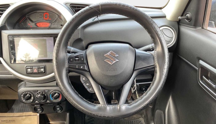 2020 Maruti S PRESSO VXI+, Petrol, Manual, 10,421 km, Steering Wheel Close Up