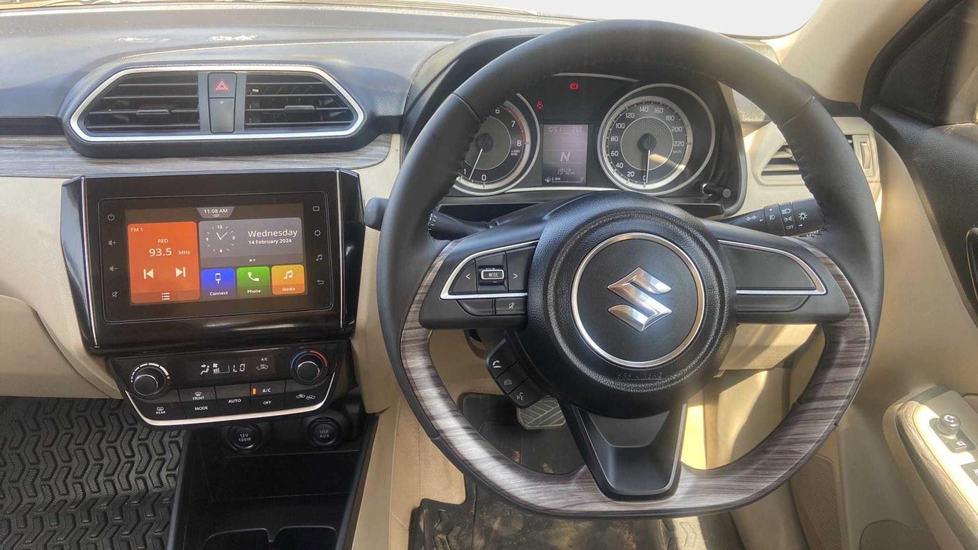 2022 Maruti Dzire ZXI AMT, Petrol, Automatic, 1,938 km, Steering Wheel Close Up
