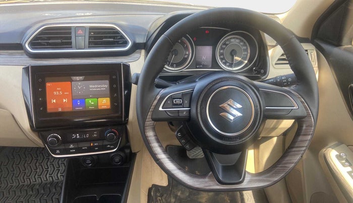 2022 Maruti Dzire ZXI AMT, Petrol, Automatic, 1,938 km, Steering Wheel Close Up