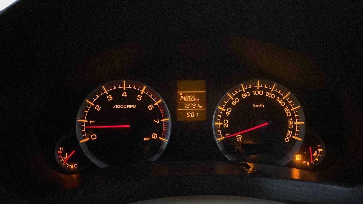 2017 Maruti Ertiga VXI, Petrol, Manual, 73,042 km, Odometer Image