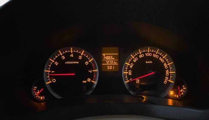 2017 Maruti Ertiga VXI, Petrol, Manual, 73,042 km, Odometer Image