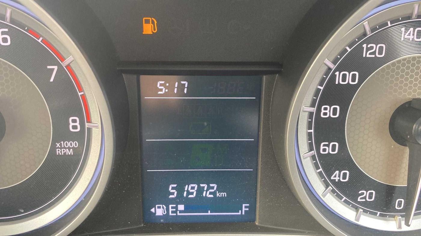 2017 Maruti Dzire VXI, Petrol, Manual, 51,962 km, Odometer Image