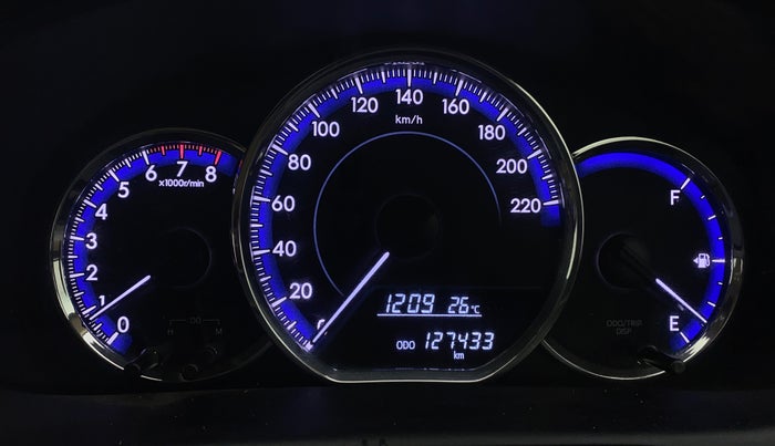 2019 Toyota YARIS J MT, Petrol, Manual, 1,27,430 km, Odometer Image