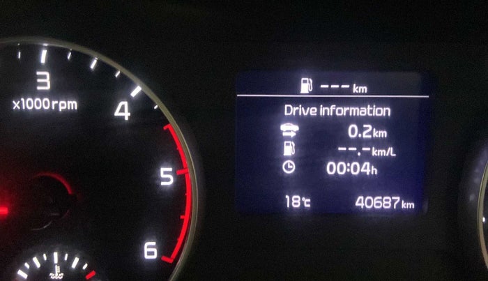 2020 KIA SELTOS HTX 1.5 DIESEL, Diesel, Manual, 40,754 km, Odometer Image