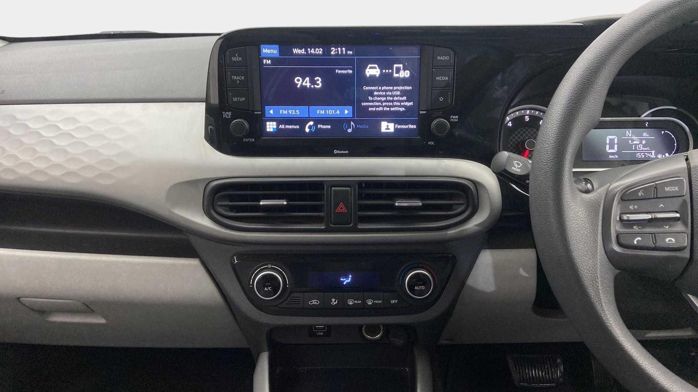 2020 Hyundai GRAND I10 NIOS SPORTZ AMT 1.2 KAPPA VTVT, Petrol, Automatic, 15,645 km, Air Conditioner