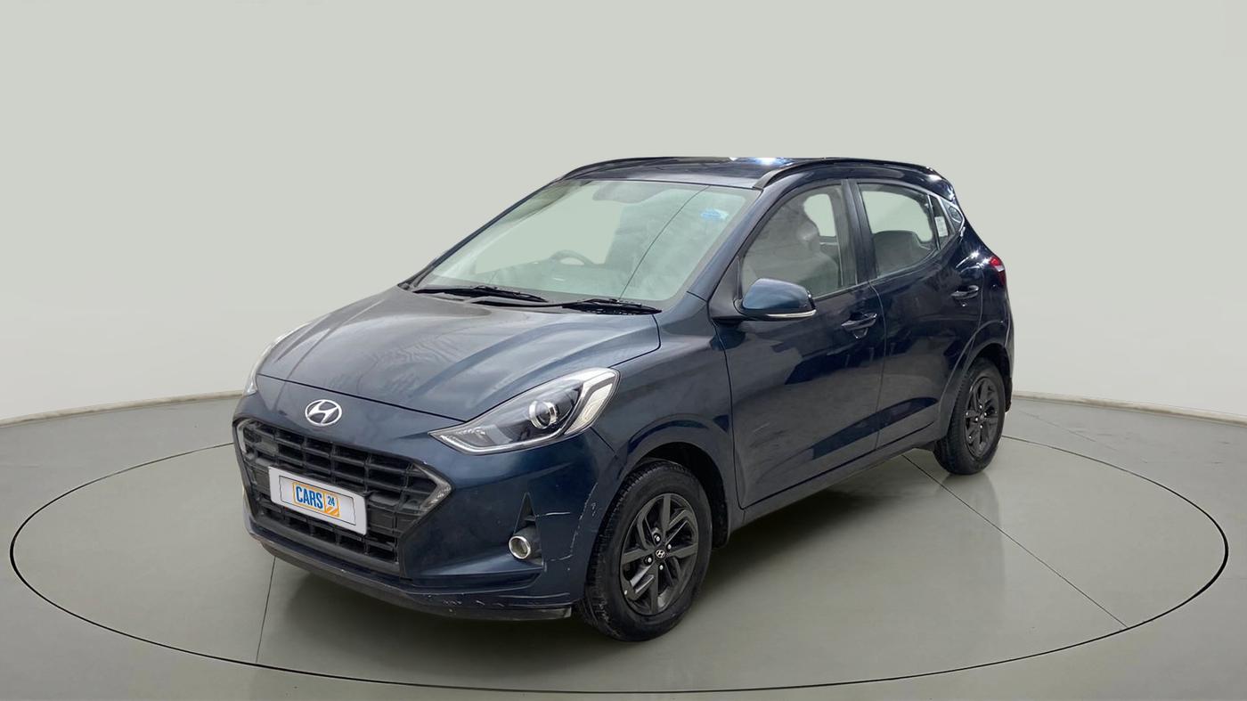 2020 Hyundai GRAND I10 NIOS SPORTZ AMT 1.2 KAPPA VTVT, Petrol, Automatic, 15,645 km, Left Front Diagonal