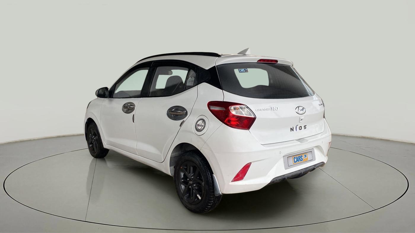 2021 Hyundai GRAND I10 NIOS SPORTZ 1.2 KAPPA VTVT, Petrol, Manual, 33,212 km, Left Back Diagonal