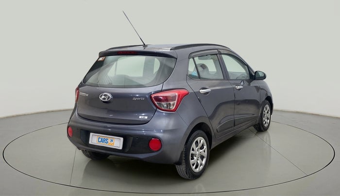2018 Hyundai Grand i10 SPORTZ (O) 1.2 KAPPA VTVT, Petrol, Manual, 17,900 km, Right Back Diagonal