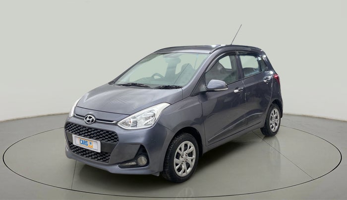 2018 Hyundai Grand i10 SPORTZ (O) 1.2 KAPPA VTVT, Petrol, Manual, 17,900 km, Left Front Diagonal