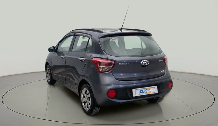 2018 Hyundai Grand i10 SPORTZ (O) 1.2 KAPPA VTVT, Petrol, Manual, 17,900 km, Left Back Diagonal