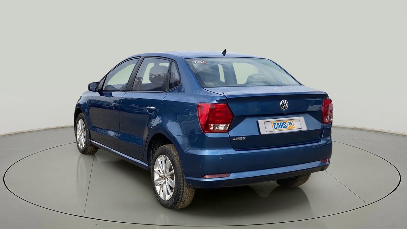 2016 Volkswagen Ameo HIGHLINE1.2L, Petrol, Manual, 76,913 km, Left Back Diagonal