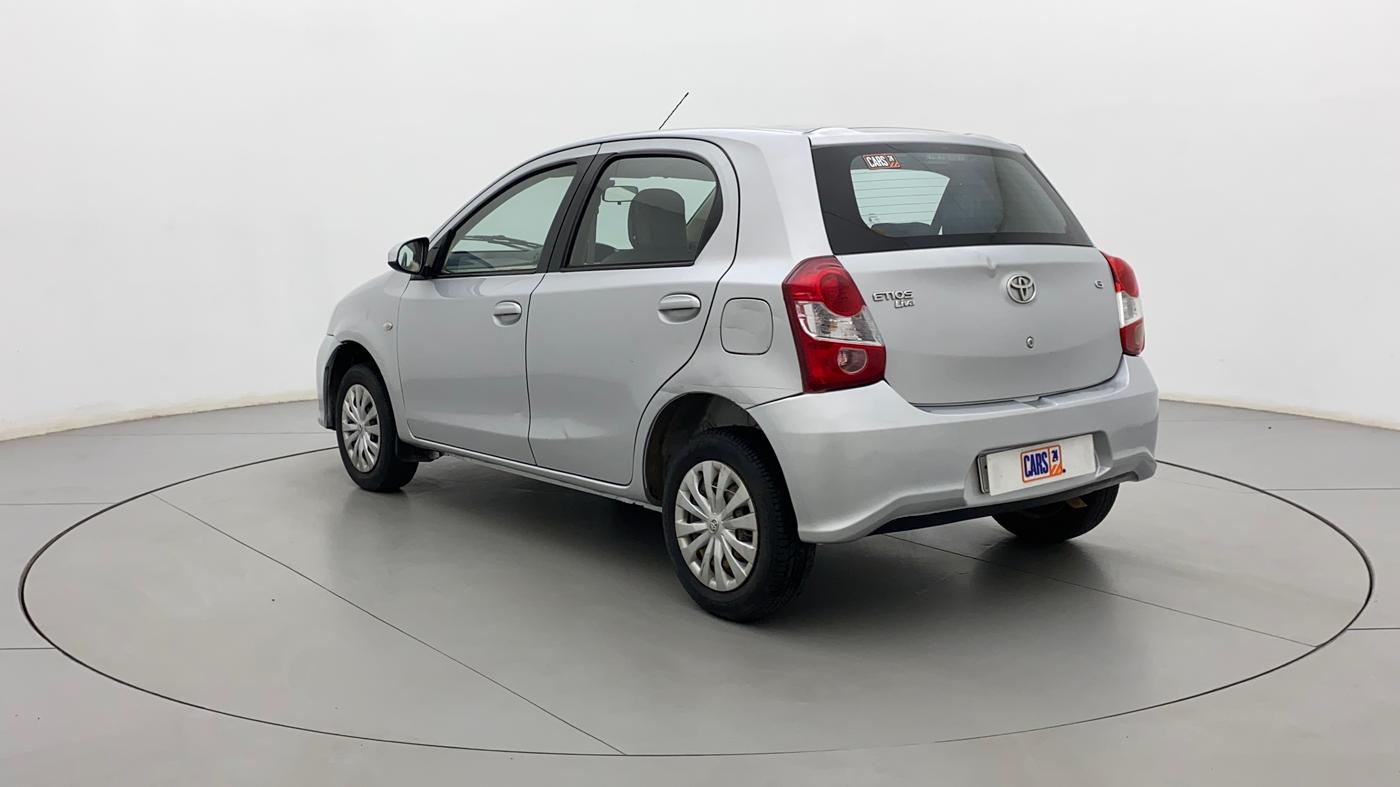2017 Toyota Etios Liva G, Petrol, Manual, 50,222 km, Left Back Diagonal