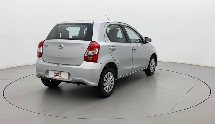 2017 Toyota Etios Liva G, Petrol, Manual, 50,222 km, Right Back Diagonal