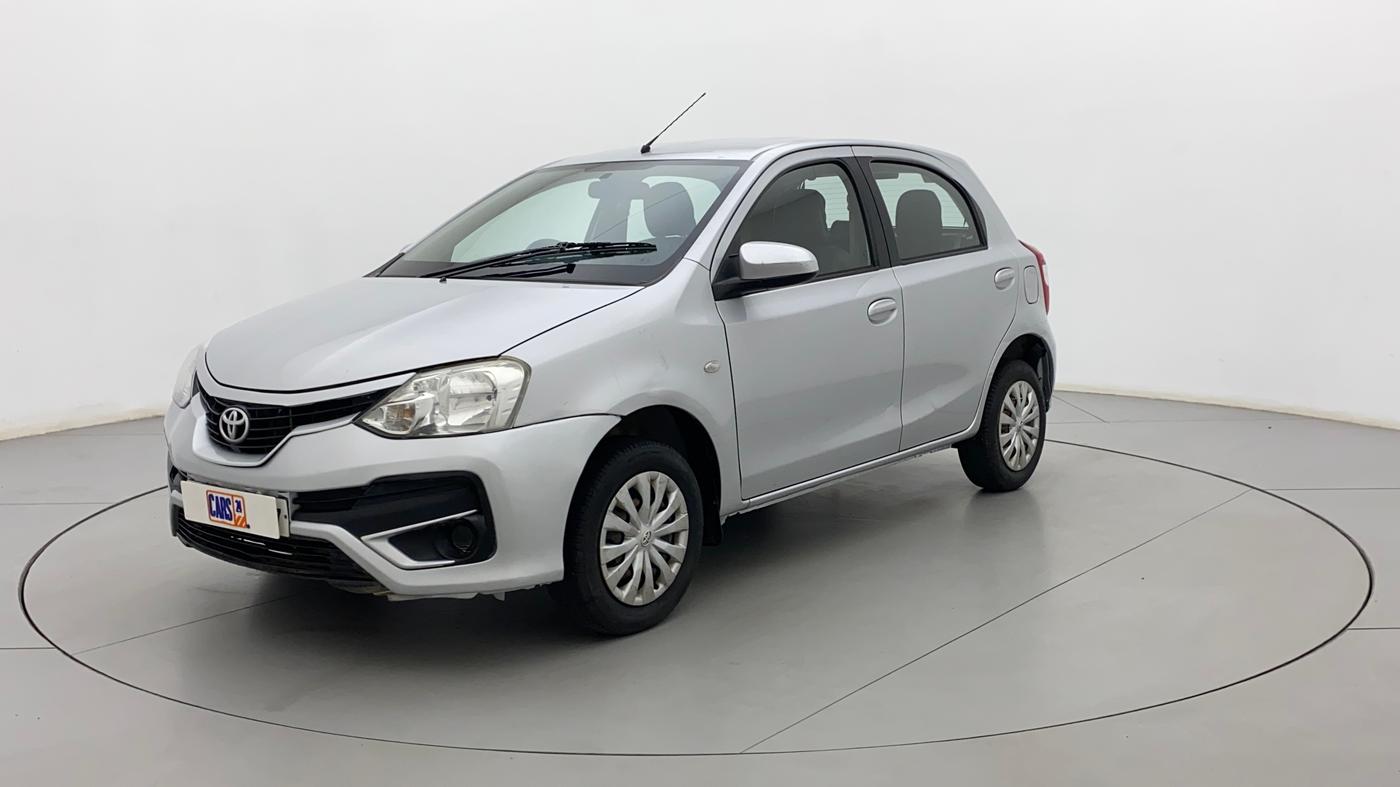 2017 Toyota Etios Liva G, Petrol, Manual, 50,222 km, Left Front Diagonal