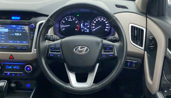 2019 Hyundai Creta SX AT 1.6 PETROL, Petrol, Automatic, 44,269 km, Steering Wheel Close Up