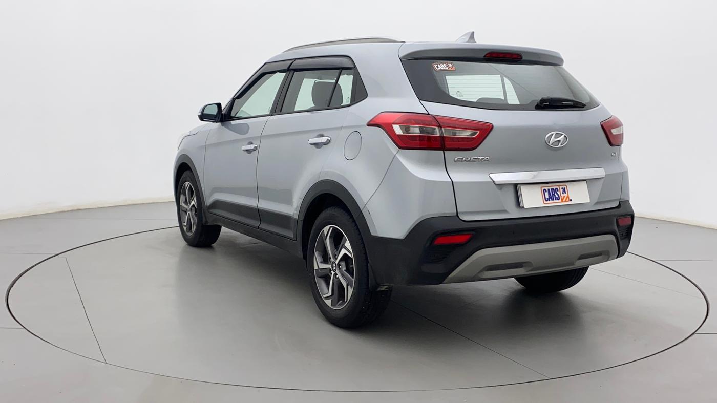 2019 Hyundai Creta SX AT 1.6 PETROL, Petrol, Automatic, 44,269 km, Left Back Diagonal