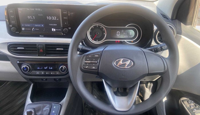 2020 Hyundai GRAND I10 NIOS SPORTZ AMT 1.2 KAPPA VTVT, Petrol, Automatic, 16,598 km, Steering Wheel Close Up