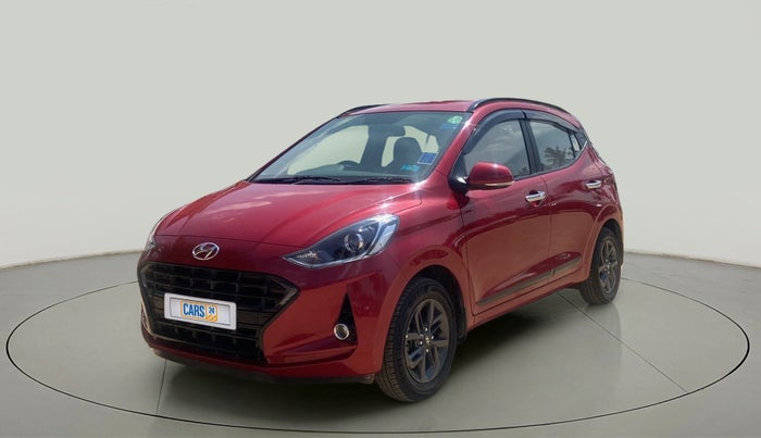 2020 Hyundai GRAND I10 NIOS SPORTZ AMT 1.2 KAPPA VTVT, Petrol, Automatic, 16,598 km, Left Front Diagonal
