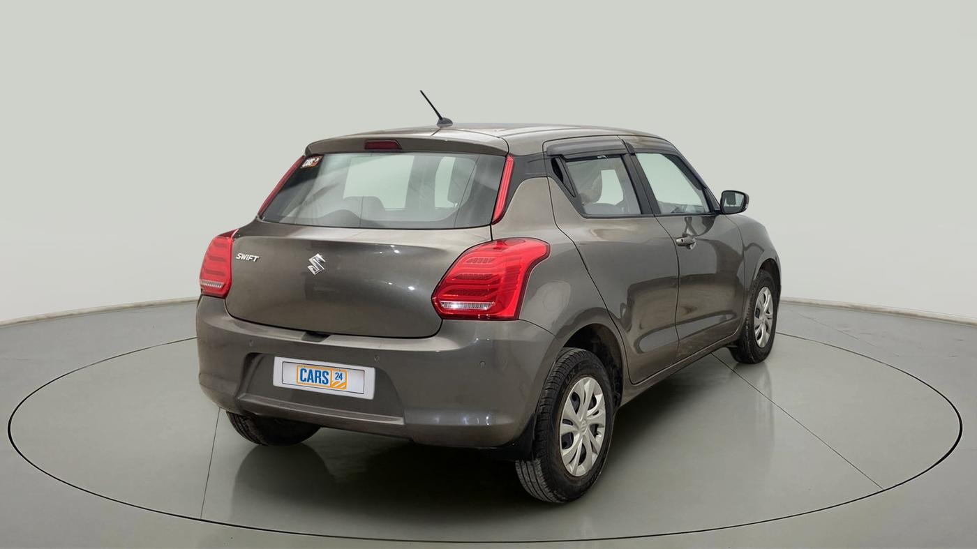 2021 Maruti Swift VXI AMT, Petrol, Automatic, 35,510 km, Right Back Diagonal