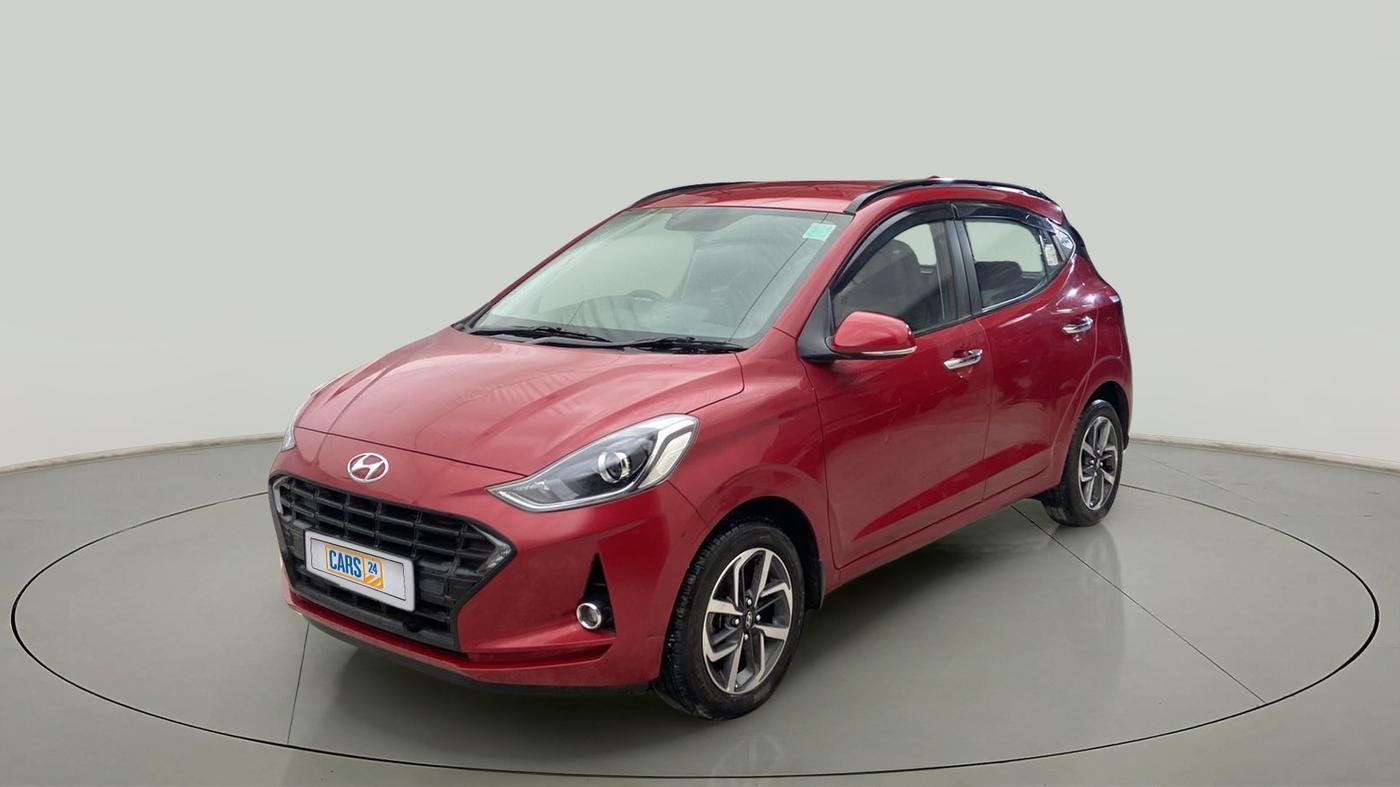 2020 Hyundai GRAND I10 NIOS ASTA AMT 1.2 KAPPA VTVT, Petrol, Automatic, 5,192 km, Left Front Diagonal