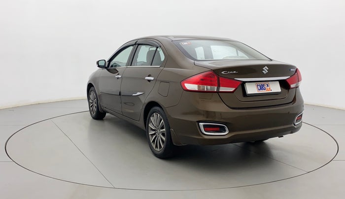 2018 Maruti Ciaz ALPHA  AT 1.5 SHVS PETROL, CNG, Automatic, 74,462 km, Left Back Diagonal