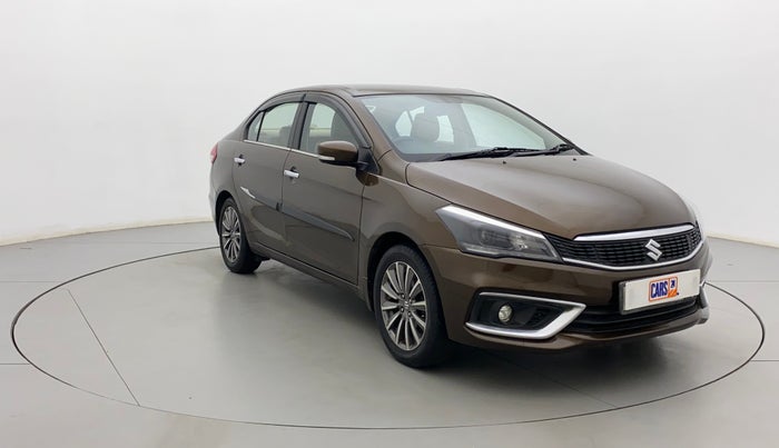 2018 Maruti Ciaz ALPHA  AT 1.5 SHVS PETROL, CNG, Automatic, 74,462 km, Right Front Diagonal