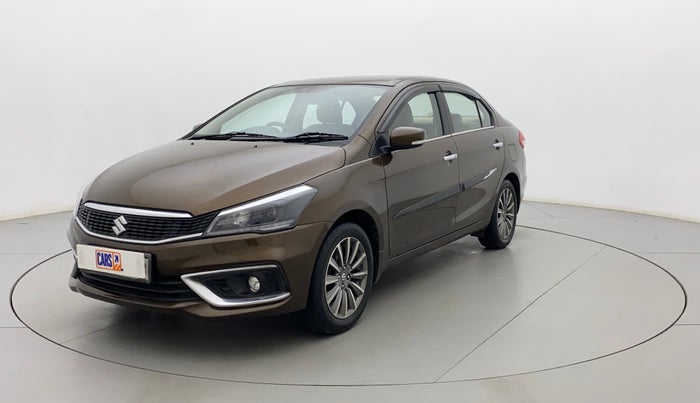 2018 Maruti Ciaz ALPHA  AT 1.5 SHVS PETROL, CNG, Automatic, 74,462 km, Left Front Diagonal