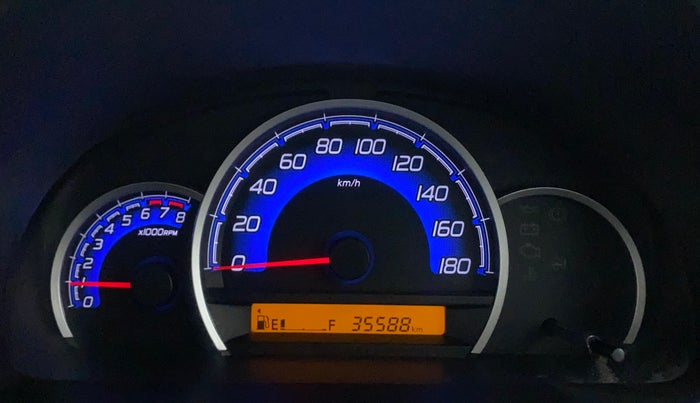 2017 Maruti Wagon R 1.0 VXI, Petrol, Manual, 35,643 km, Odometer Image