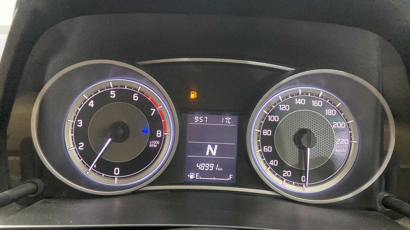 2021 Maruti Dzire VXI AMT, Petrol, Automatic, 48,982 km, Odometer Image