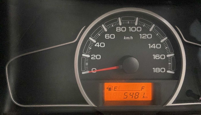 2022 Maruti Alto VXI, Petrol, Manual, 5,481 km, Odometer Image