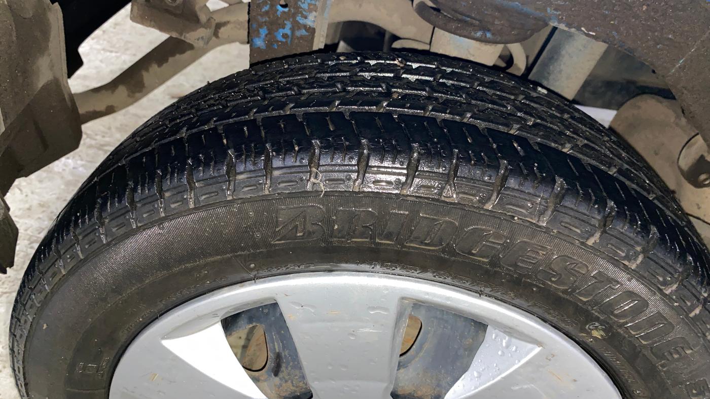 2016 Maruti Alto K10 VXI, Petrol, Manual, 42,803 km, Right Rear Tyre Tread