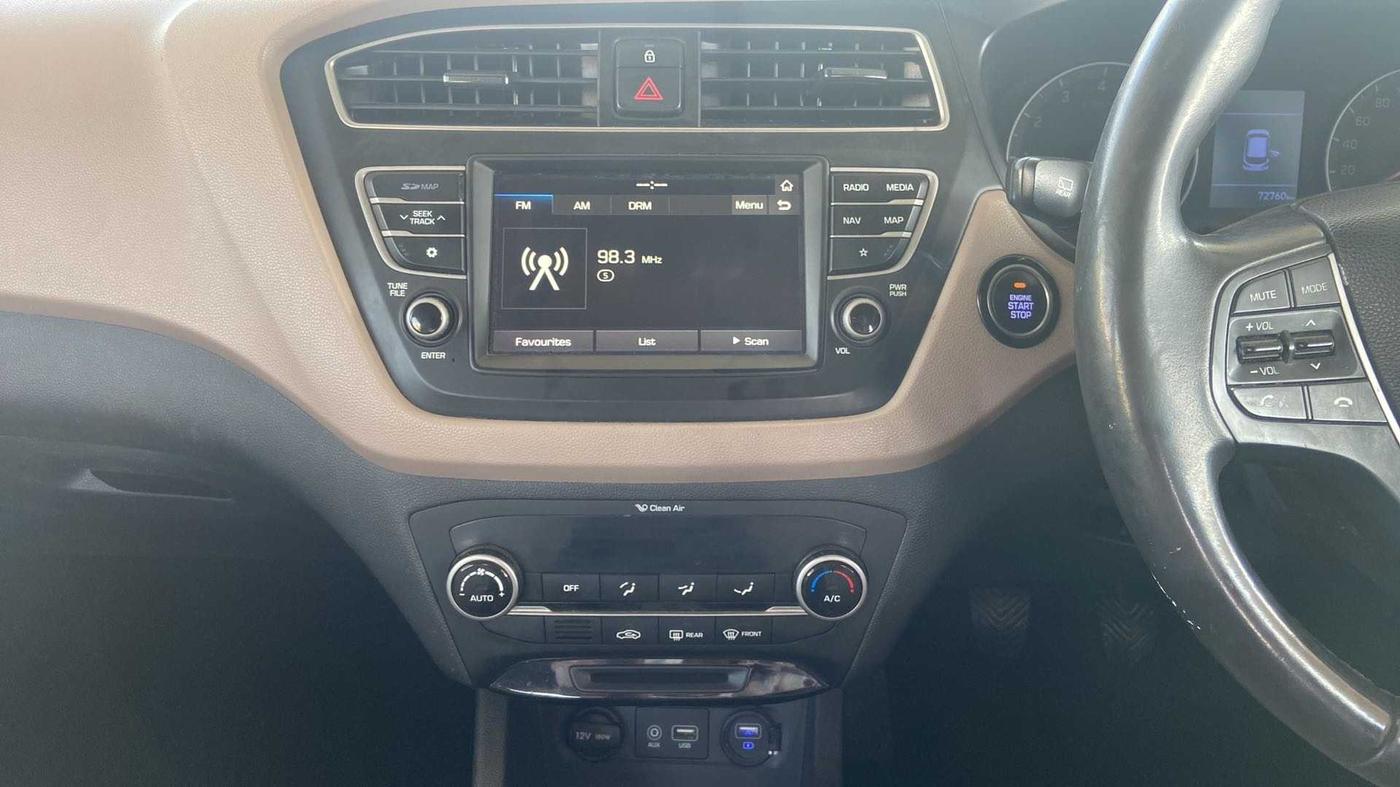 2018 Hyundai Elite i20 ASTA 1.2 (O), Petrol, Manual, 72,994 km, Air Conditioner
