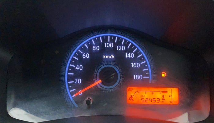 2019 Datsun Redi Go A, Petrol, Manual, 52,453 km, Odometer Image
