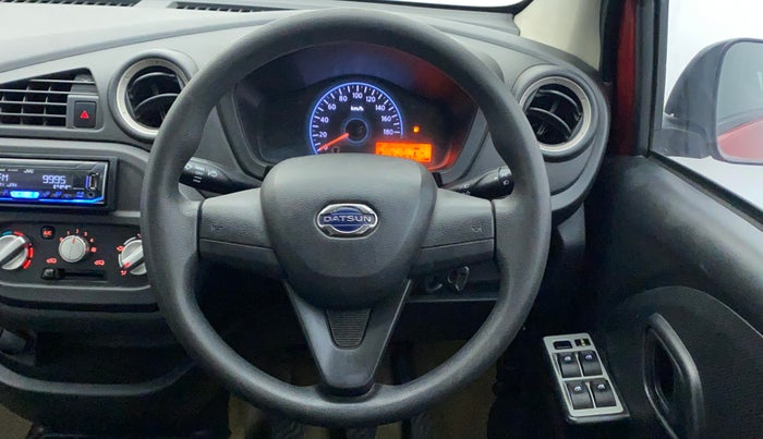 2019 Datsun Redi Go A, Petrol, Manual, 52,453 km, Steering Wheel Close Up
