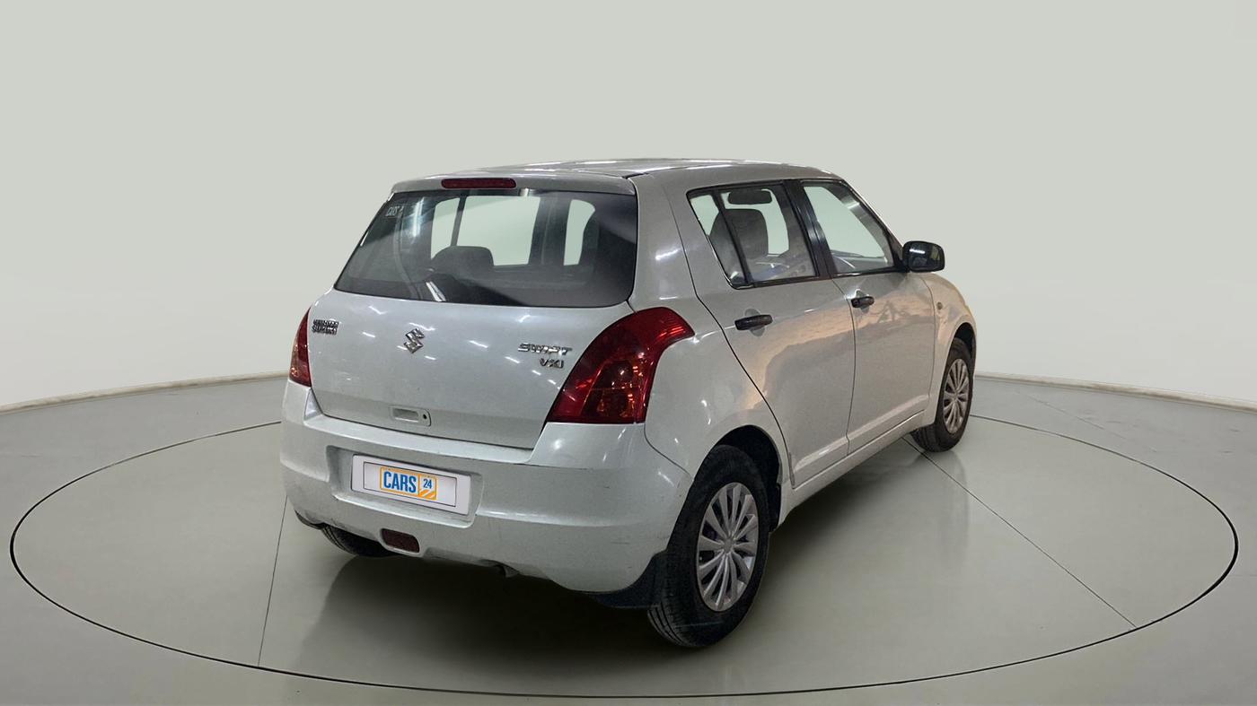 2011 Maruti Swift VXI, Petrol, Manual, 57,362 km, Right Back Diagonal