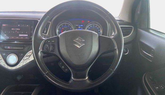 2018 Maruti Baleno ALPHA PETROL 1.2, Petrol, Manual, 90,009 km, Steering Wheel Close Up