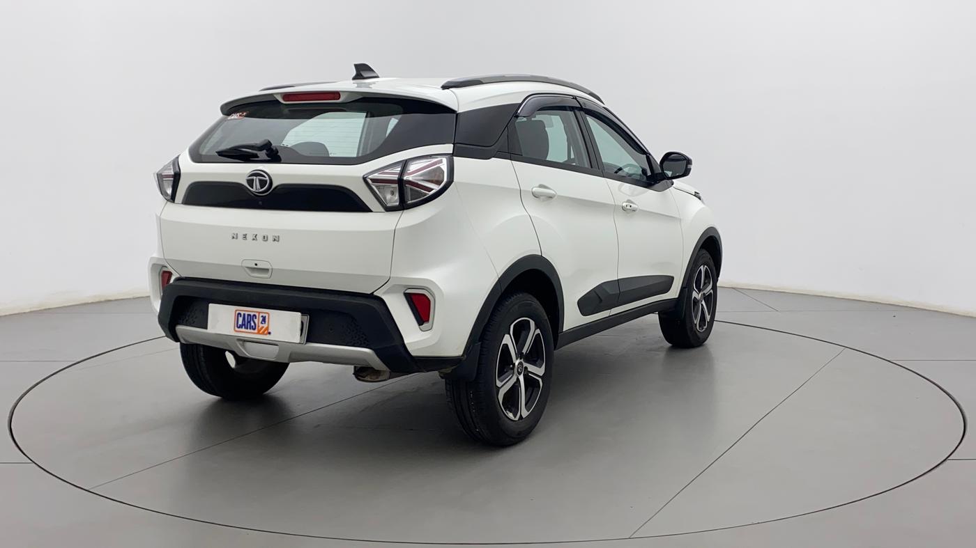 2023 Tata NEXON XZ PLUS PETROL, Petrol, Manual, 12,509 km, Right Back Diagonal