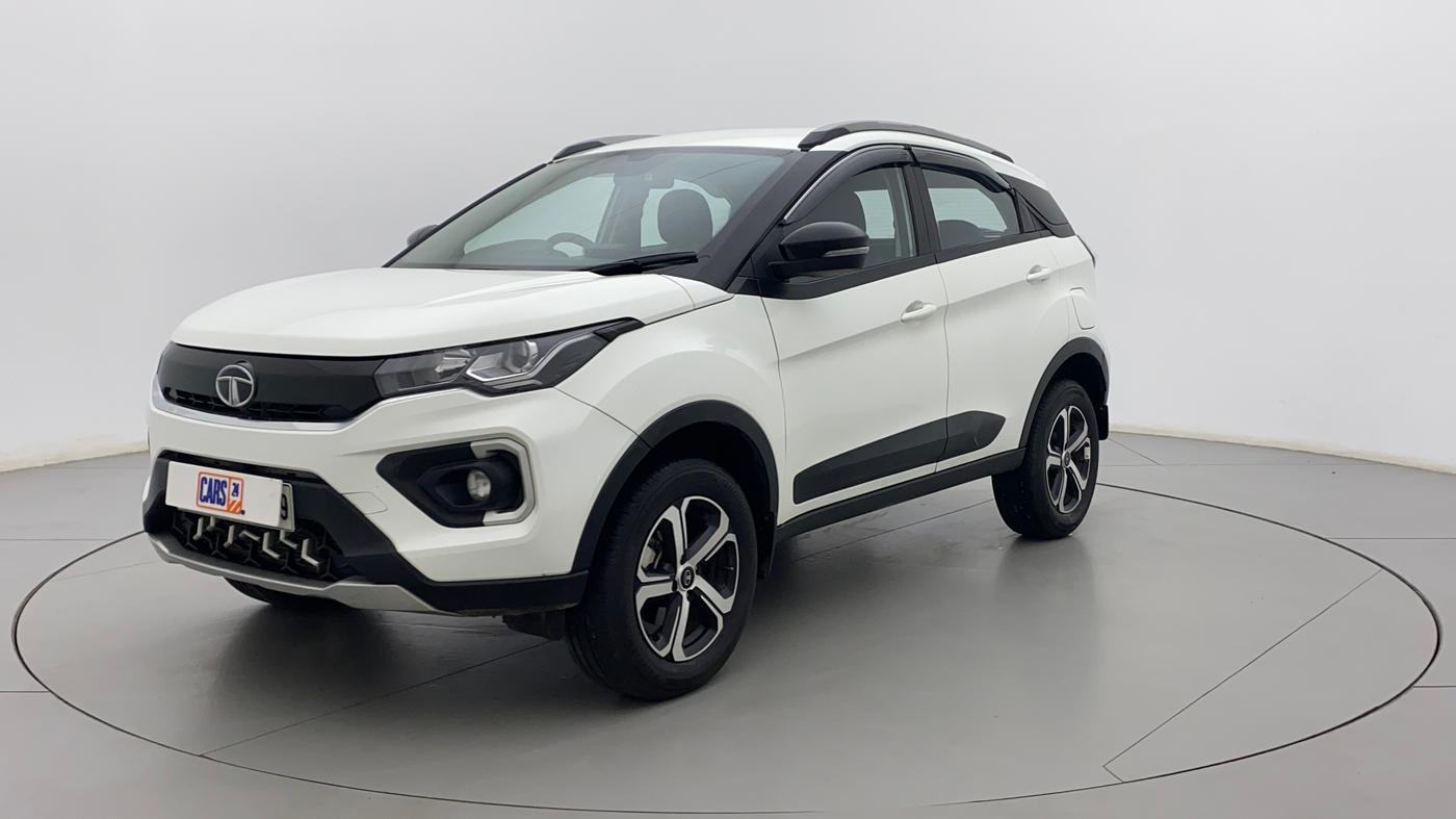 2023 Tata NEXON XZ PLUS PETROL, Petrol, Manual, 12,509 km, Left Front Diagonal
