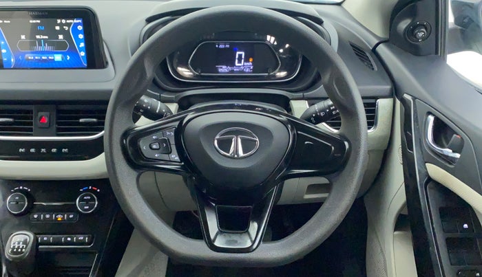 2023 Tata NEXON XZ PLUS PETROL, Petrol, Manual, 12,509 km, Steering Wheel Close Up