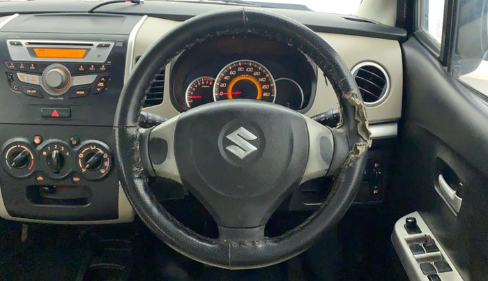 2016 Maruti Wagon R 1.0 VXI, Petrol, Manual, 65,867 km, Steering Wheel Close Up