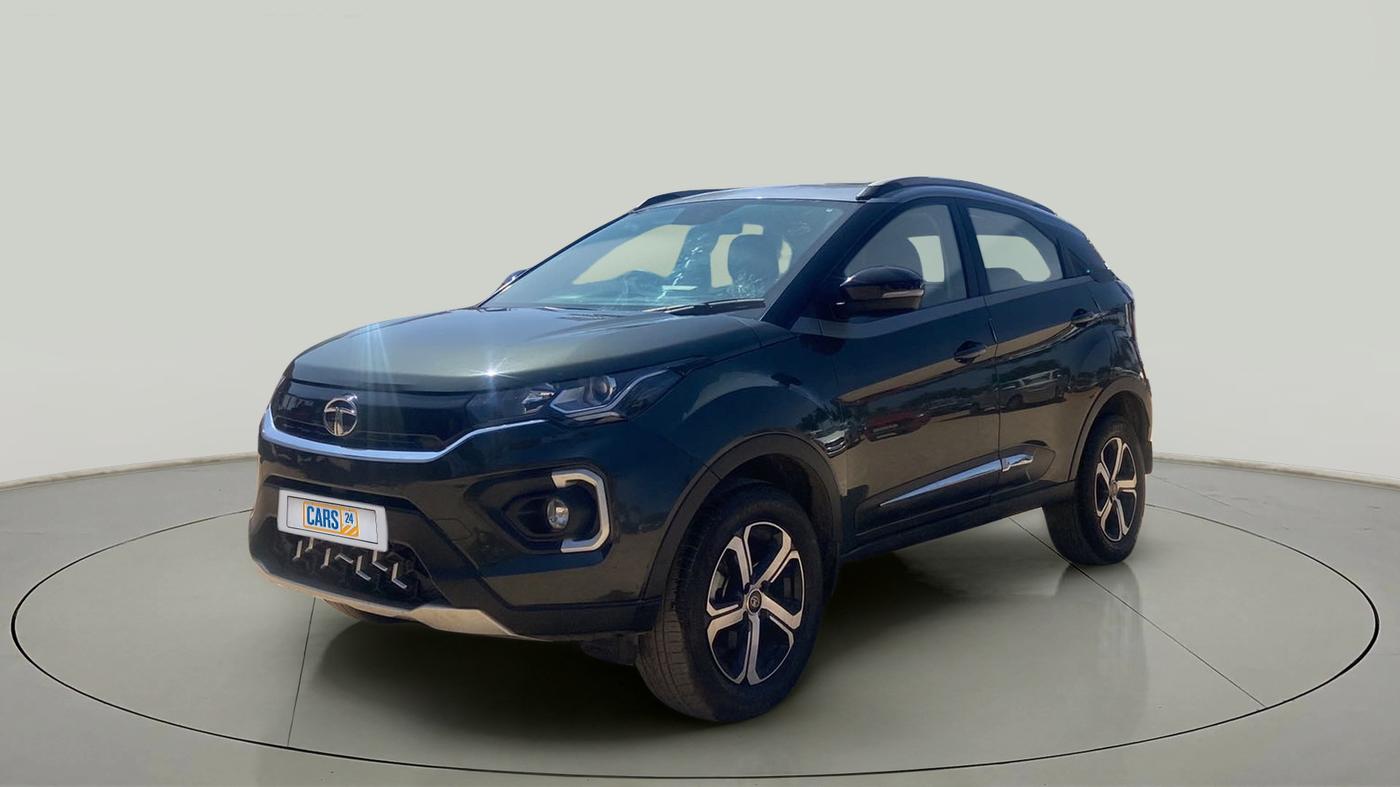 2022 Tata NEXON XZ PLUS (HS) PETROL DUAL TONE, Petrol, Manual, 16,557 km, Left Front Diagonal