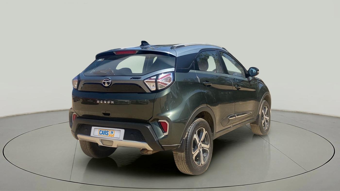 2022 Tata NEXON XZ PLUS (HS) PETROL DUAL TONE, Petrol, Manual, 16,557 km, Right Back Diagonal