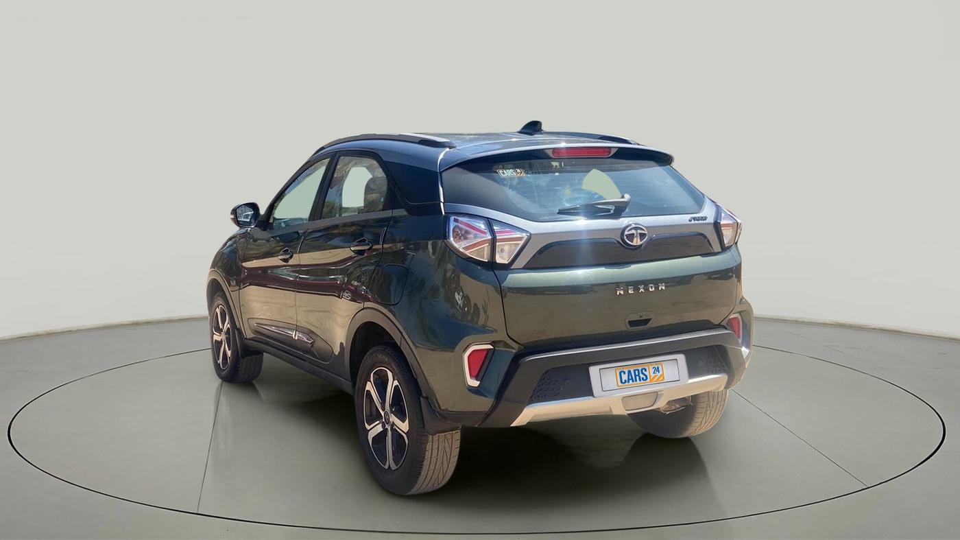 2022 Tata NEXON XZ PLUS (HS) PETROL DUAL TONE, Petrol, Manual, 16,557 km, Left Back Diagonal