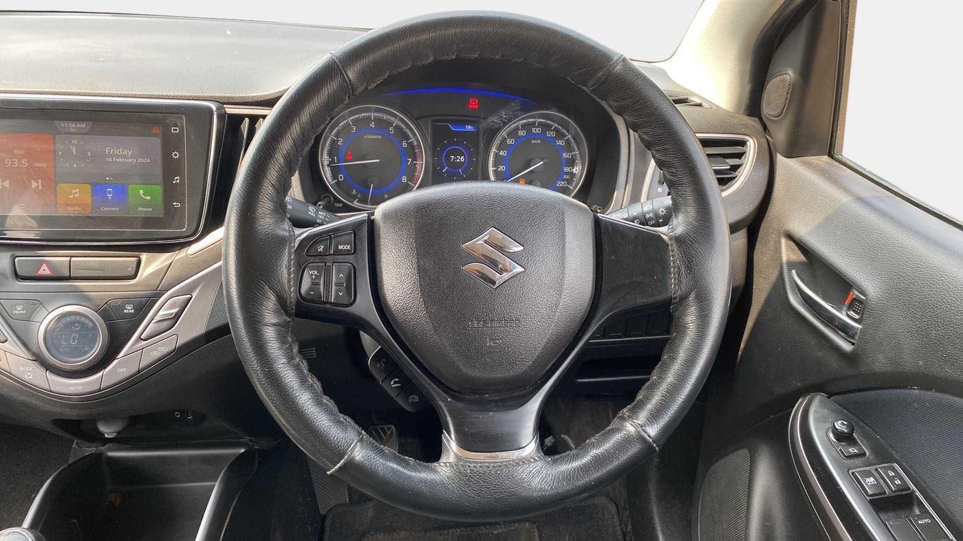 2021 Maruti Baleno ZETA PETROL 1.2, Petrol, Manual, 23,770 km, Steering Wheel Close Up